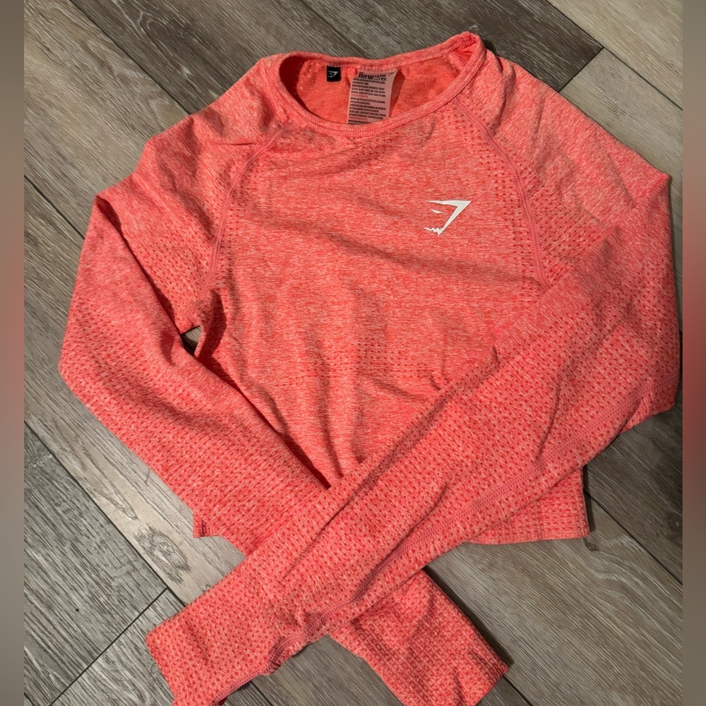 Gymshark seamless crop long sleeve